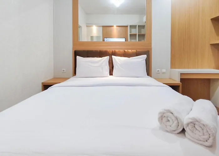 Minimalist And Homey Studio At Amartha View Apartment By Travelio
